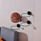 Wall Mounted Iron Ball Storage Rack For Basketball Football Volleyball 1