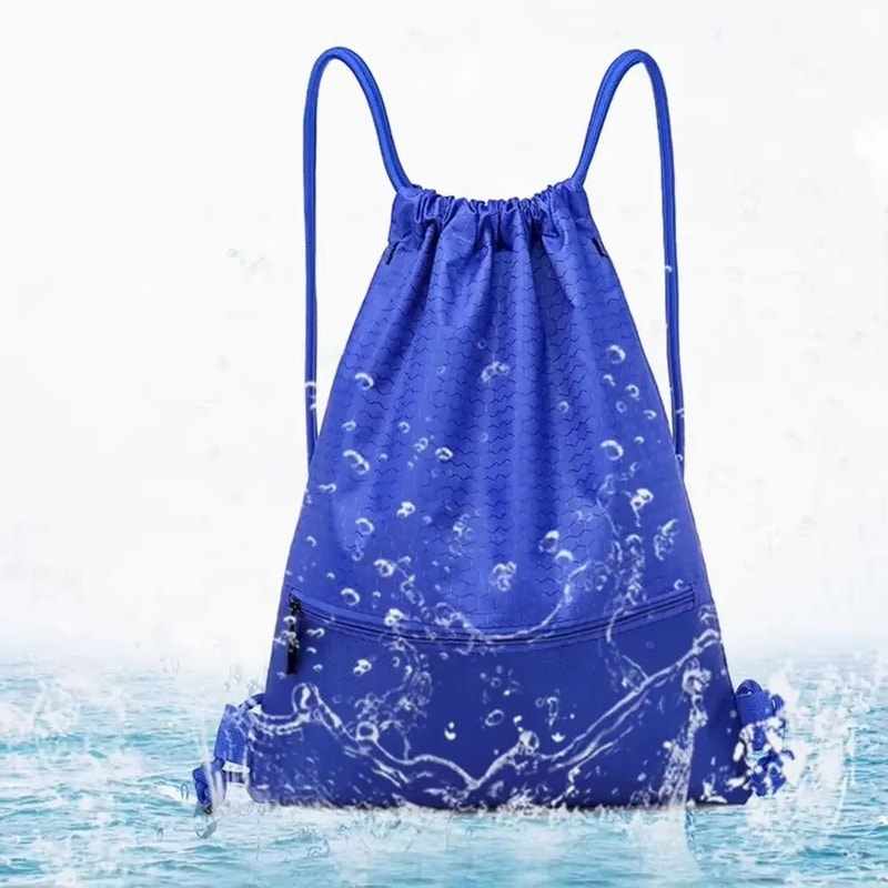 Large Capacity Drawstring Sports Backpack Gym Bag For Men And Women 3