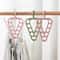 Rotatable NineHole Multifunctional Clothes Storage Rack Hanger 2