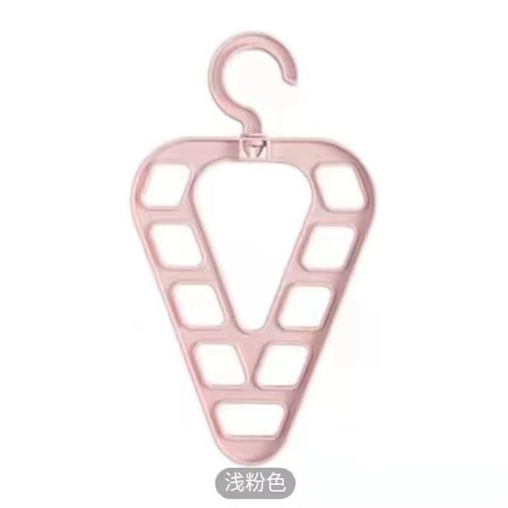 Rotatable NineHole Multifunctional Clothes Storage Rack Hanger 7