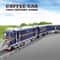 City Power Train Blocks Track Set With Moving Locomotive And Railway Cars 4