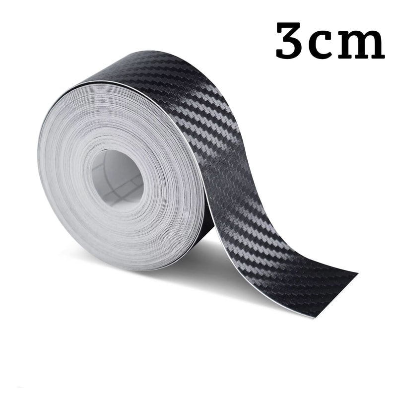 Nano Carbon Fiber 3D Protection Tape For Car Door Mirror And Body Strip 5