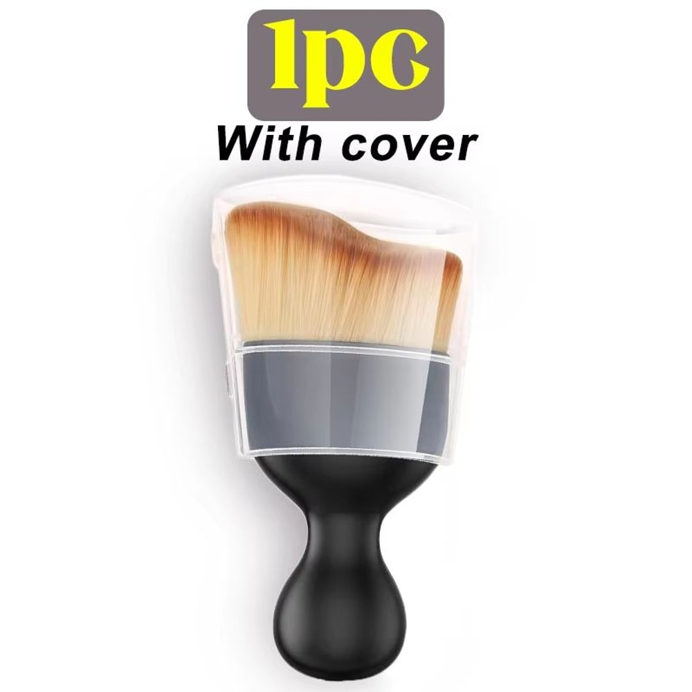 Car Interior Nano Cleaning Brush Set With Thick Soft Fur And Protective Covers 11