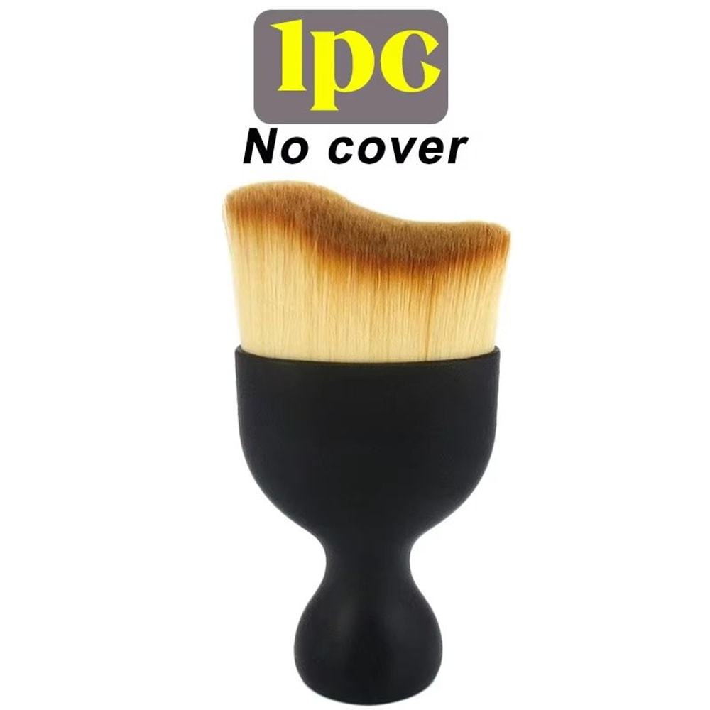 Car Interior Nano Cleaning Brush Set With Thick Soft Fur And Protective Covers 6