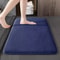 Super Absorbent Coral Velvet Bathroom Floor Mat With AntiSlip Backing 6