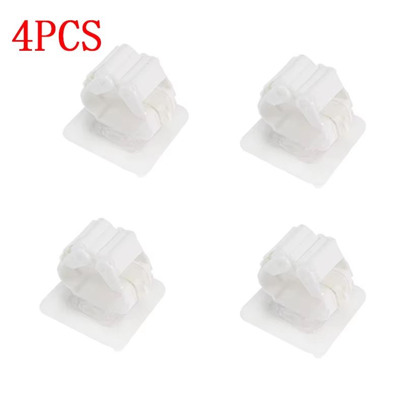 WallMounted Traceless Suction Mop And Broom Storage Rack With Waterproof Clips 6