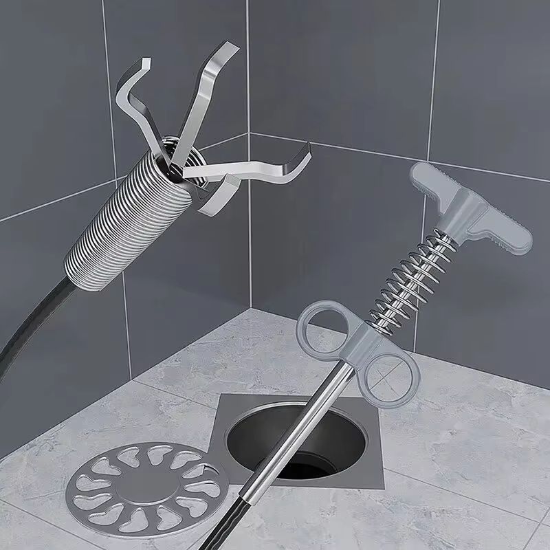 160 CM Flexible Sewer Pipe Unblocker Spring Drain Cleaning Tool 0