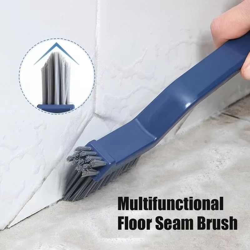 HeavyDuty Long Handle Bathroom Scrub Brush For Floor Tile Sink And Bathtub 1