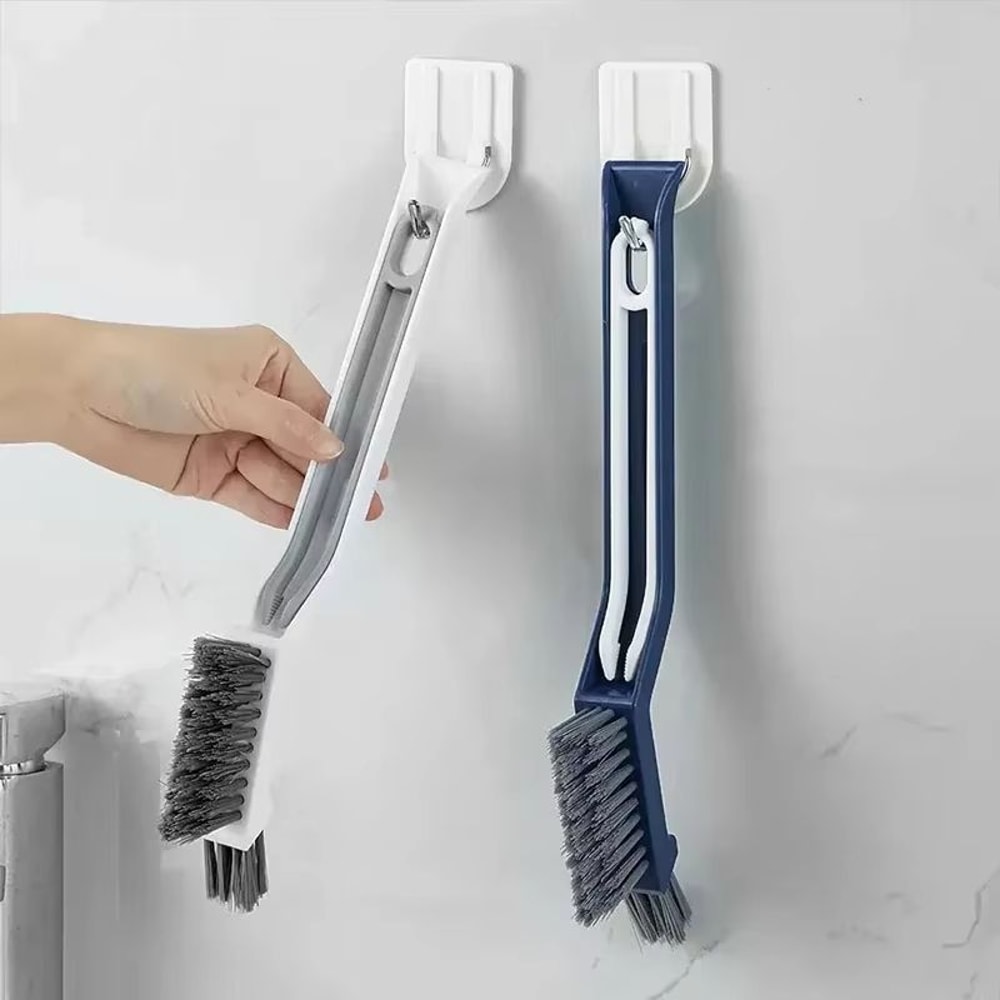 HeavyDuty Long Handle Bathroom Scrub Brush For Floor Tile Sink And Bathtub 5