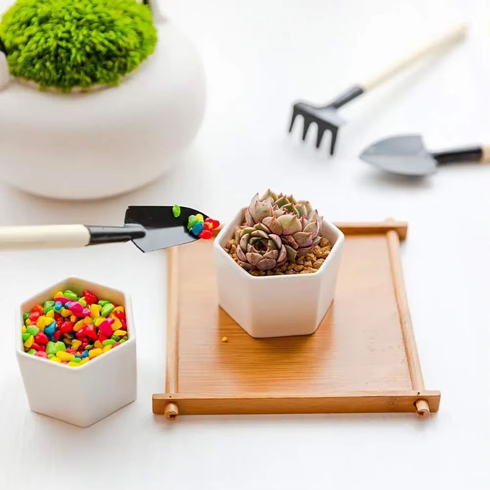 ThreePiece Mini Garden Tools Set For Planting And Soil Work 4