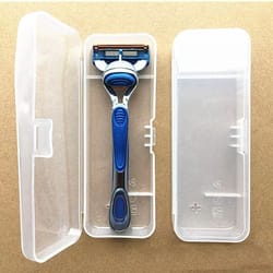durable shaving storage box for men razor and grooming tools