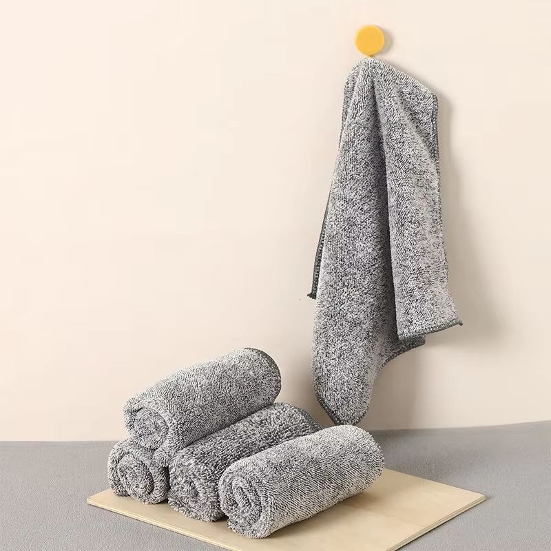 Bamboo Charcoal Dish Cleaning Cloth With Strong Absorption And Easy Wash 1