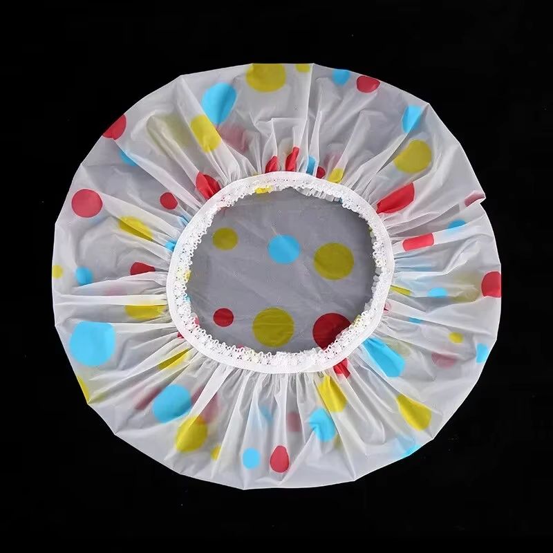 Thickened Waterproof Shower Cap For Women Spa And Bathroom Use 3