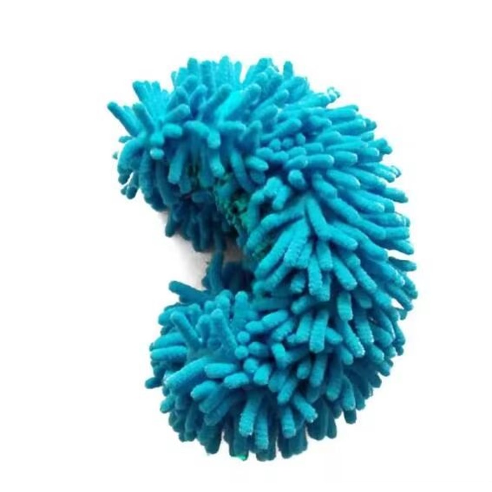 Chenille Mop Slippers Floor Cleaning Foot Covers 2Pack 8
