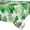 Jungle Palm Leaf Waterproof Birthday Party Table Cloth 1