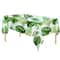 Jungle Palm Leaf Waterproof Birthday Party Table Cloth 6