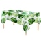 Jungle Palm Leaf Waterproof Birthday Party Table Cloth 6