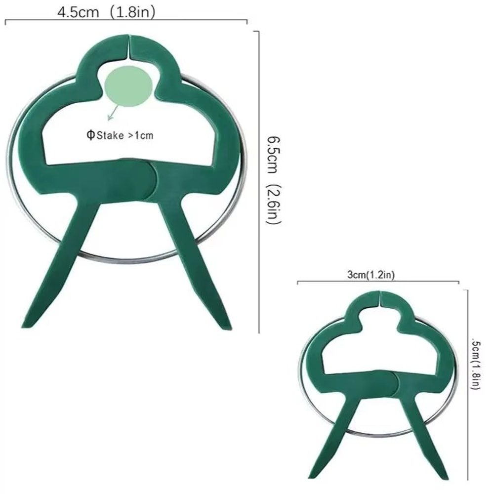 Reusable Plant Support Clips For Vines And Tomatoes Greenhouse Bracket Garden Trellis Clips 1