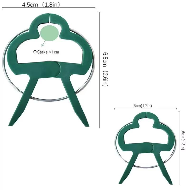 Reusable Plant Support Clips For Vines And Tomatoes Greenhouse Bracket Garden Trellis Clips 1