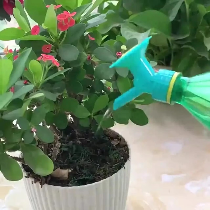 DIY Garden Plant Watering Sprinkler Bottle Cap Nozzle For Indoor And Outdoor Pots 2