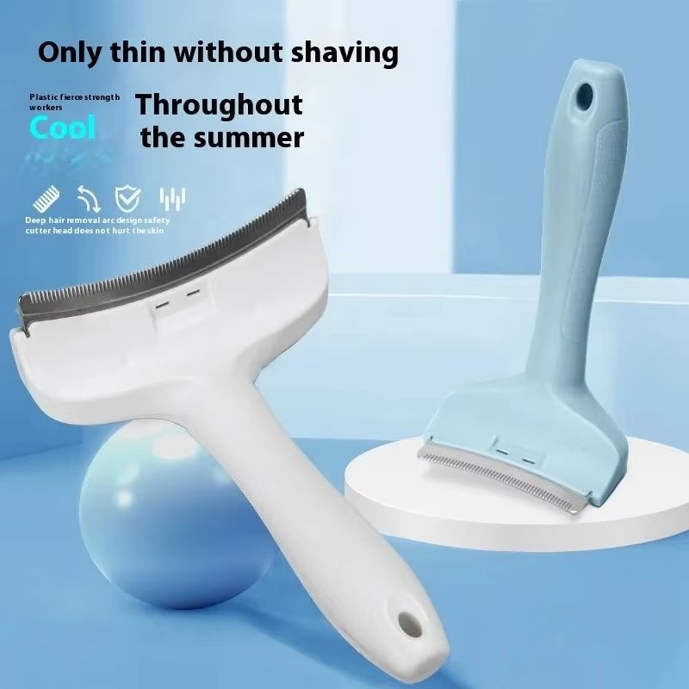 Slicker Undercoat Deshedding Brush And Dematting Tool For Dogs And Cats 0