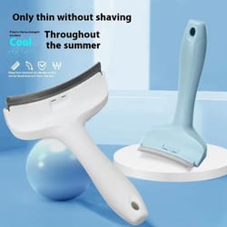 slicker undercoat deshedding brush and dematting tool for dogs and cats