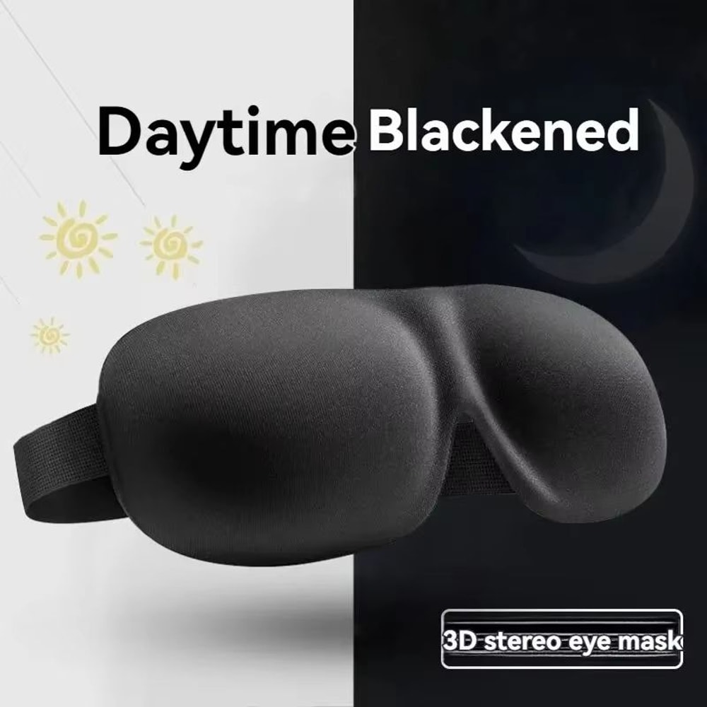 Premium 3D Blackout Sleep Eye Mask For Deep Rest 0