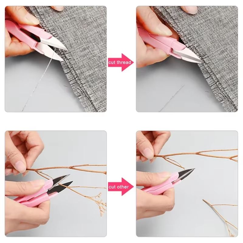 Precision UShape Sewing Scissors For Fabric Yarn And Thread Cutting 5