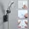 Adjustable 360 Shower Head Holder Bracket With Strong Adhesive Mount 1