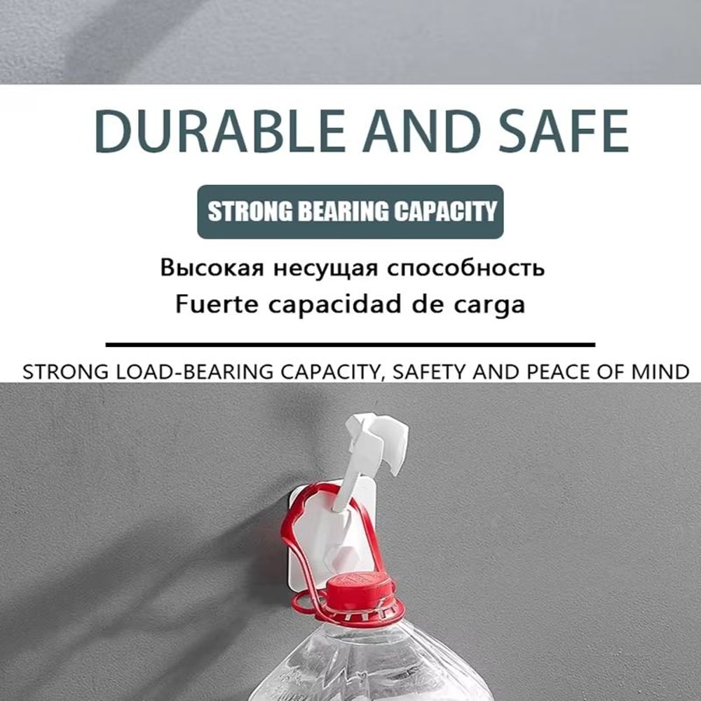 Adjustable 360 Shower Head Holder Bracket With Strong Adhesive Mount 3