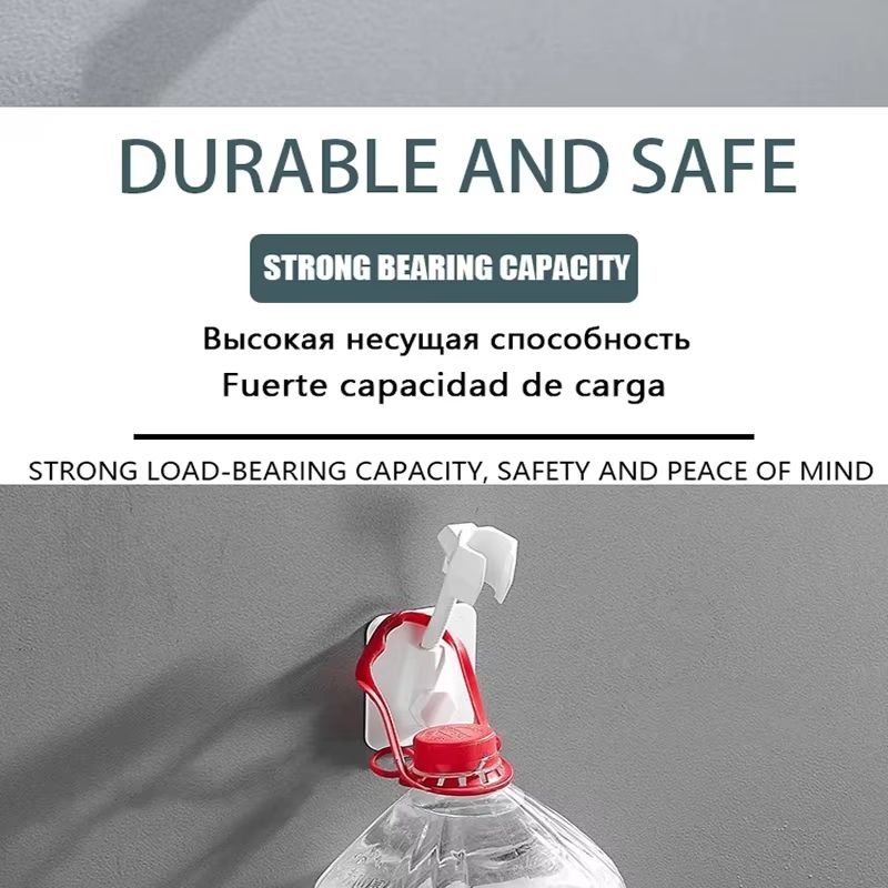 Adjustable 360 Shower Head Holder Bracket With Strong Adhesive Mount 3