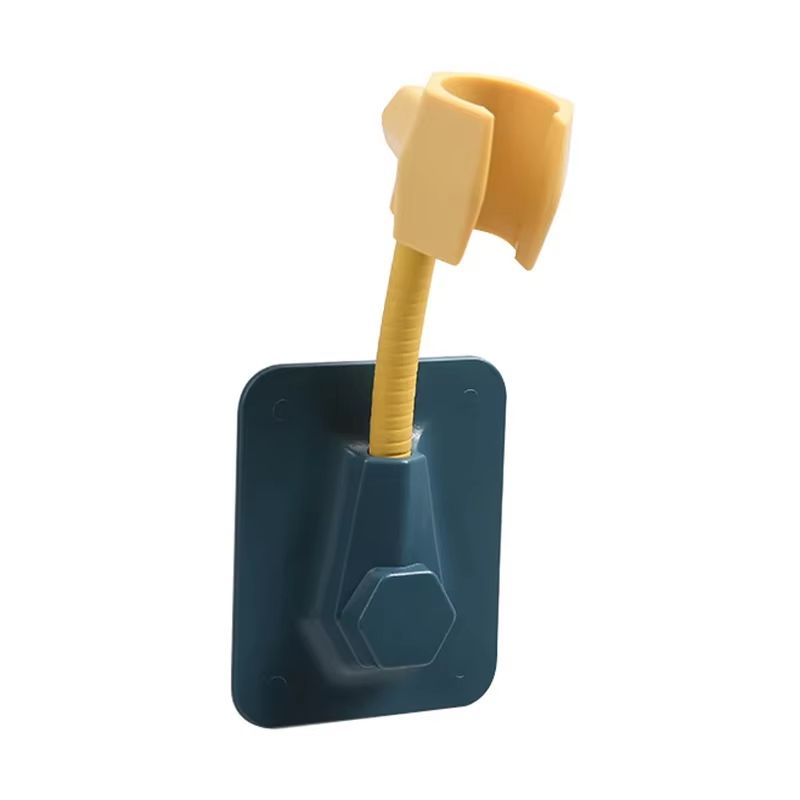 Adjustable 360 Shower Head Holder Bracket With Strong Adhesive Mount 7