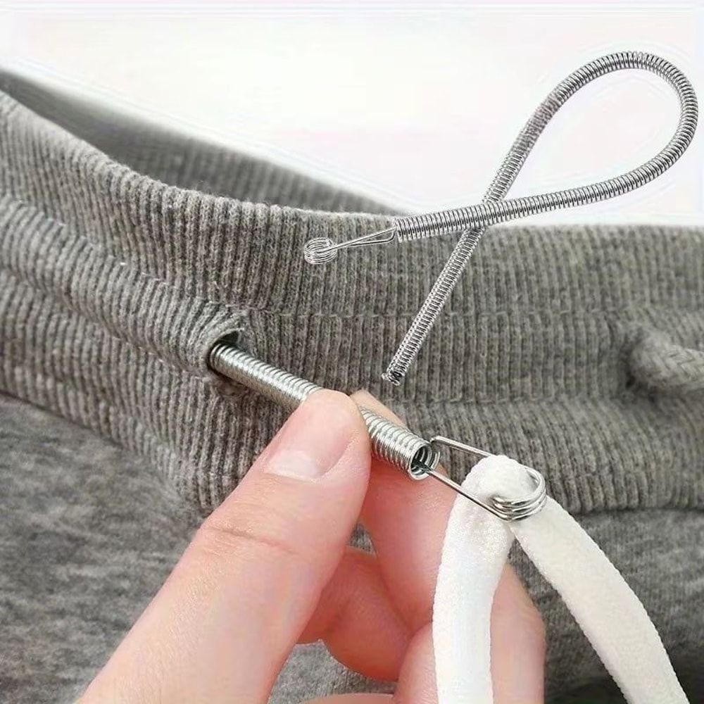 Flexible Spring Drawstring Threader For Pants Hoodies And DIY Sewing 3