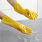 Premium Latex Waterproof Household Cleaning Gloves For Kitchen And Home 2