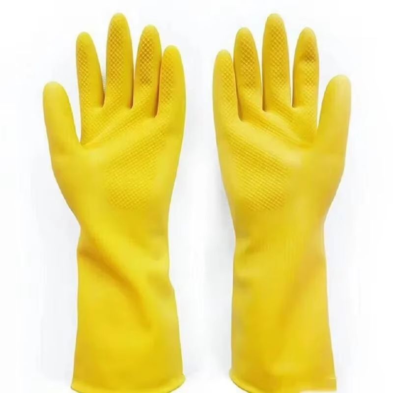 Premium Latex Waterproof Household Cleaning Gloves For Kitchen And Home 5