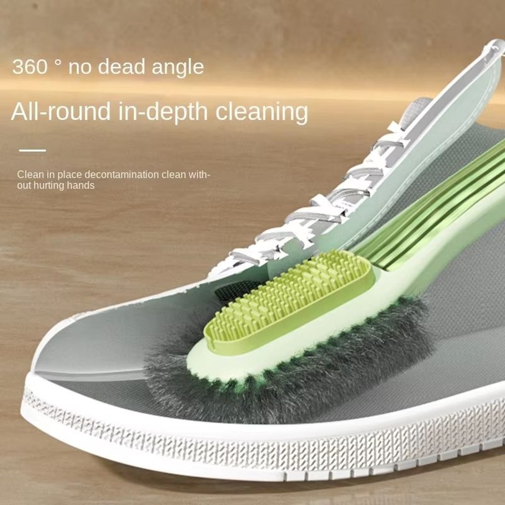 DoubleSided Shoe Cleaning Brush For Suede Leather And Everyday Footwear 1