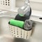 Adjustable Kitchen Sink Hanging Drain Basket And Faucet Holder Organizer 4
