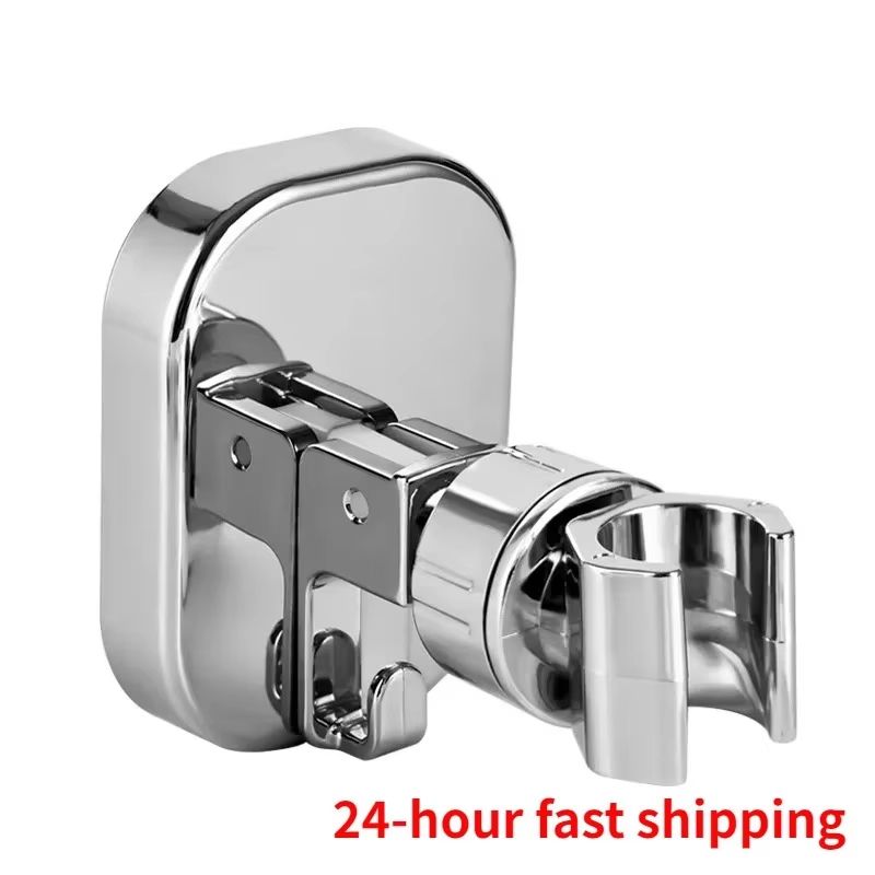 Adjustable Suction Cup Shower Rack With Handheld Shower Holder For Bathroom 1