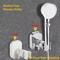 Adjustable Suction Cup Shower Rack With Handheld Shower Holder For Bathroom 3