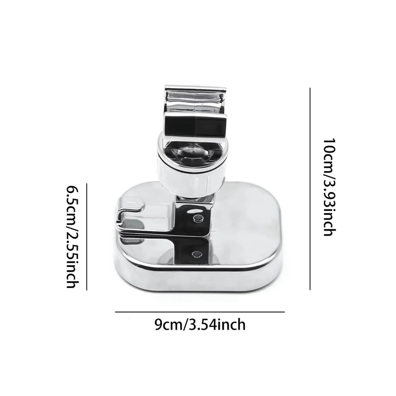 Adjustable Suction Cup Shower Rack With Handheld Shower Holder For Bathroom 5