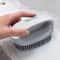 Soft Bristle AntiSlip Shoe And Laundry Cleaning Brush With Hangable Handle 2