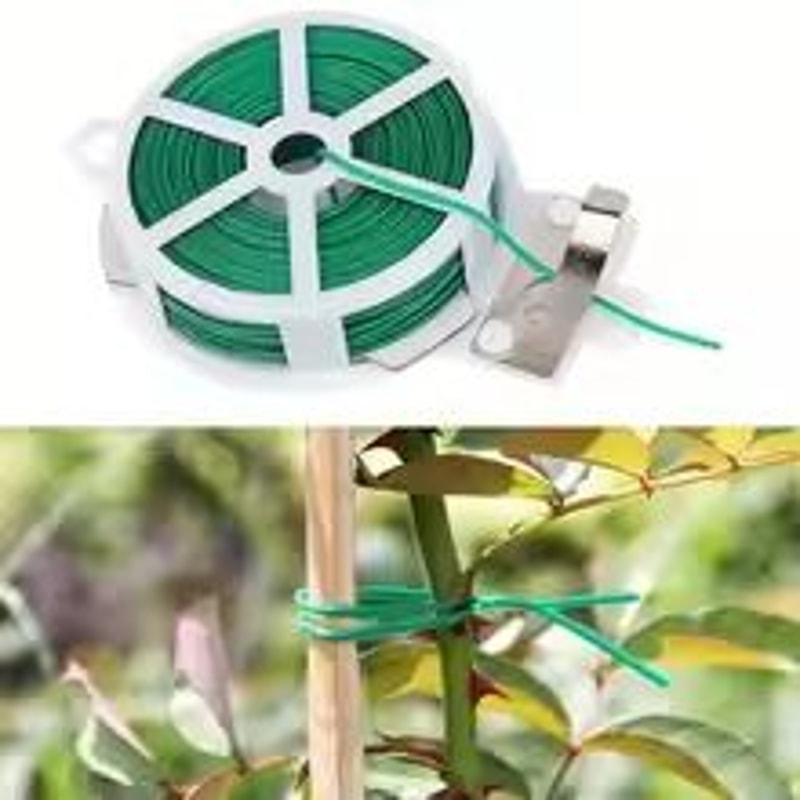 Garden Cable Ties And Horticultural Strapping Line With Reel For Plants And Trees 4