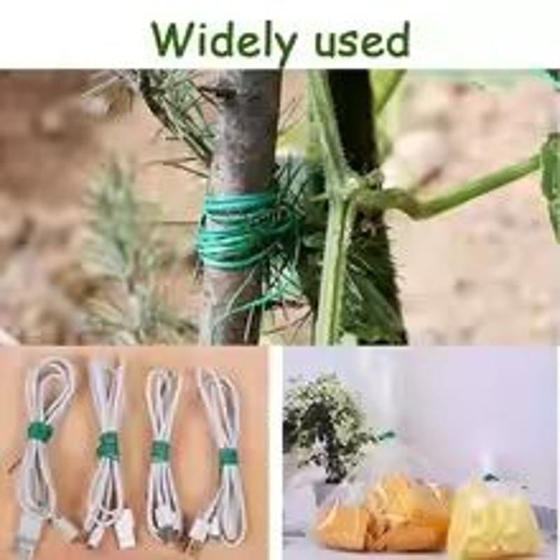 Garden Cable Ties And Horticultural Strapping Line With Reel For Plants And Trees 5