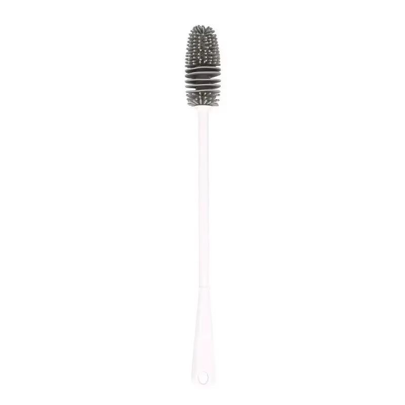 Silicone Bottle Brush Long Handle Milk Bottle And Glass Cleaner 6
