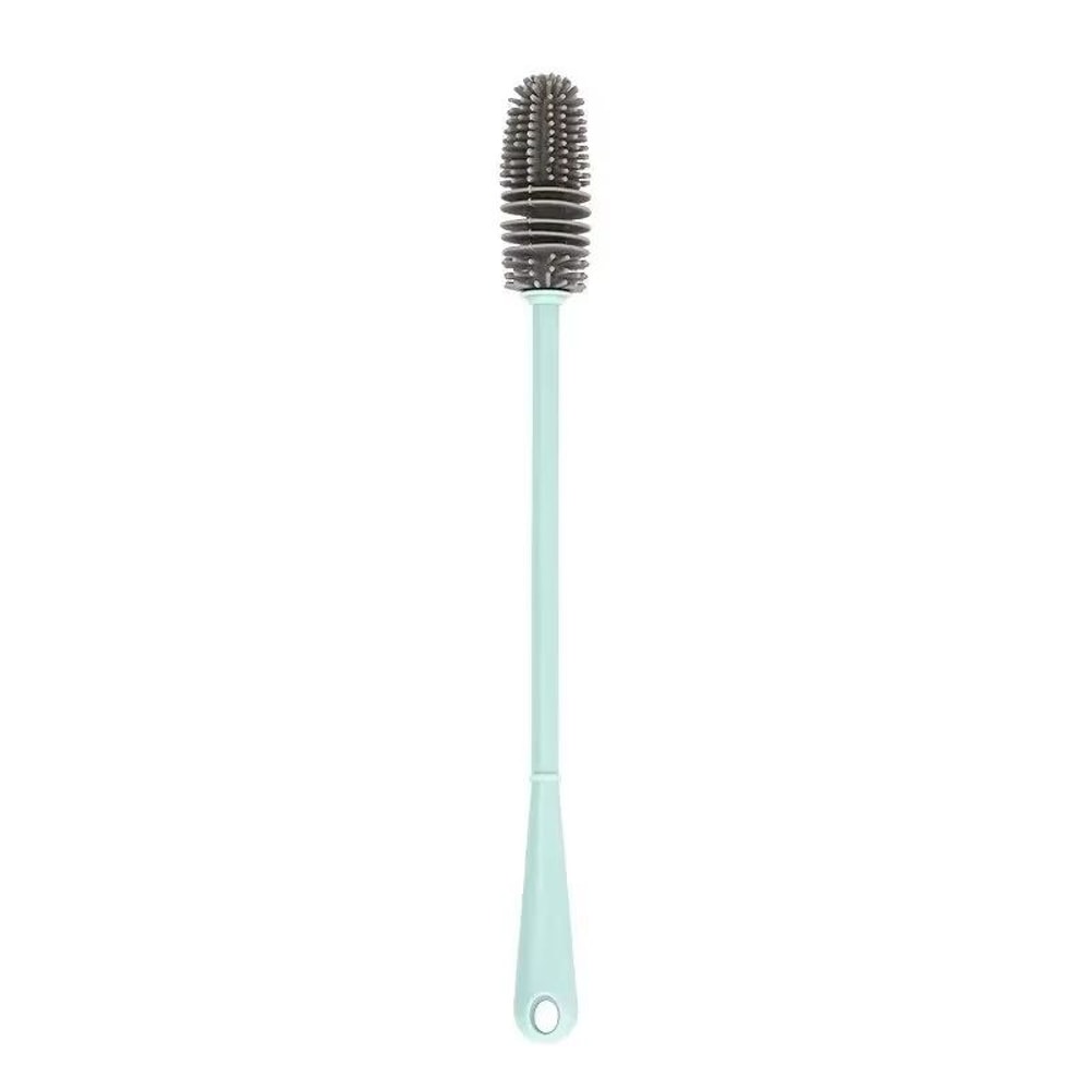 Silicone Bottle Brush Long Handle Milk Bottle And Glass Cleaner 8