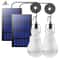 Solar Rechargeable Light Bulb With USB 5V Charging And Hanging Hook 0