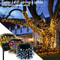 Solar String Lights Outdoor 8 Mode Twinkle Fairy Lights With Waterproof Solar Power 0