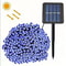 Solar String Lights Outdoor 8 Mode Twinkle Fairy Lights With Waterproof Solar Power 9