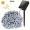 Solar String Lights Outdoor 8 Mode Twinkle Fairy Lights With Waterproof Solar Power 6
