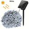 Solar String Lights Outdoor 8 Mode Twinkle Fairy Lights With Waterproof Solar Power 6
